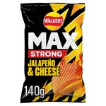 Walkers Max Strong Jalapeno & Cheese Sharing Bag Crisps