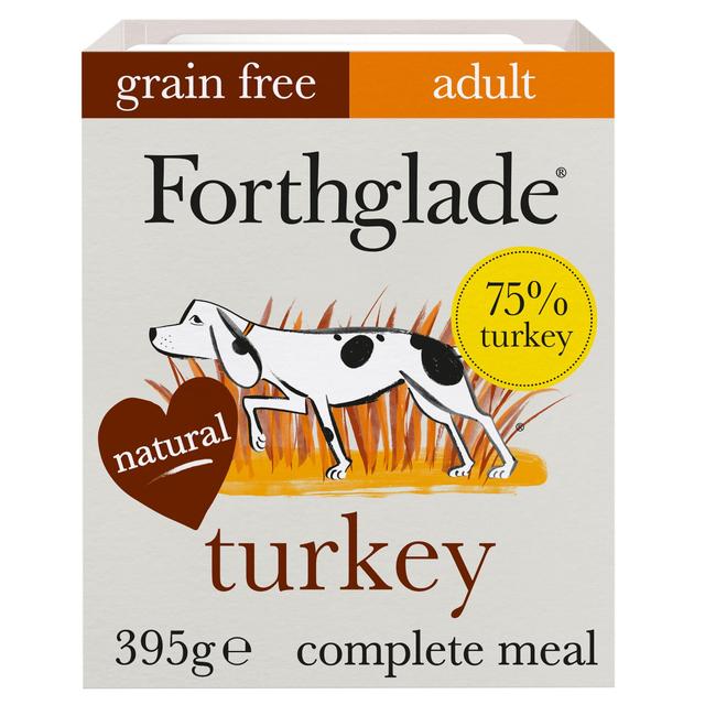 Forthglade Complete Adult Turkey, Sweet Potato & Veg Grain Free, 395g