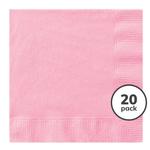 Baby Pink 2 Ply Paper Party Napkins