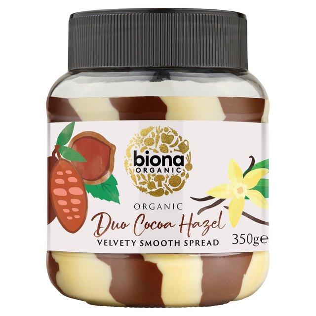 Biona Organic Duo Chocolate Hazelnut Spread, 350g