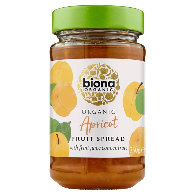 Biona Organic Apricot Fruit Spread, 250g