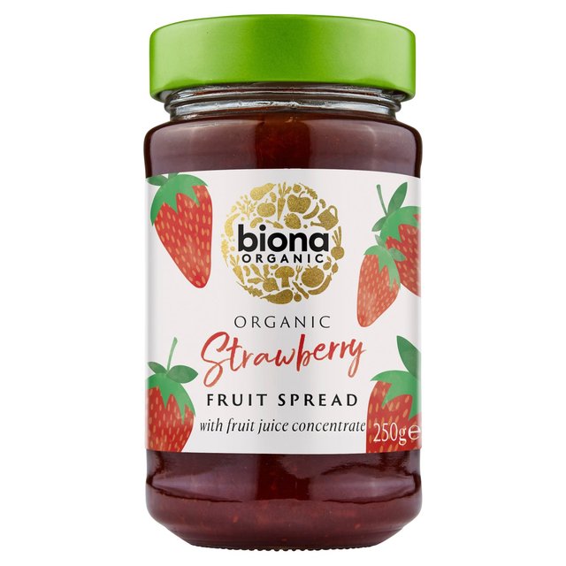 Biona Organic Strawberry Fruit Spread, 250g