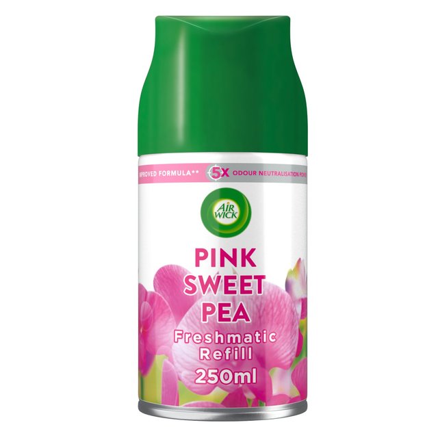 Airwick Pink Sweet Pea Freshmatic Refill, 250ml