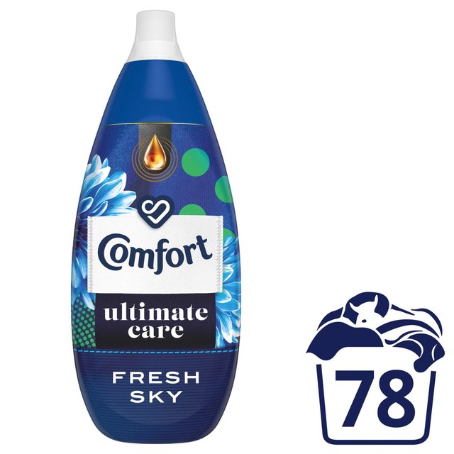 Comfort Fresh Sky Ultra-Concentrated Fabric Conditioner 78 Wash, 1.178L