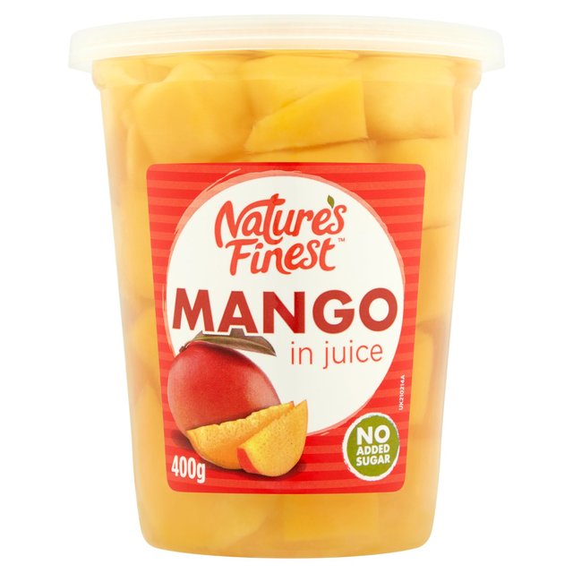 Nature’s Finest Mango Chunks In Juice, 400g