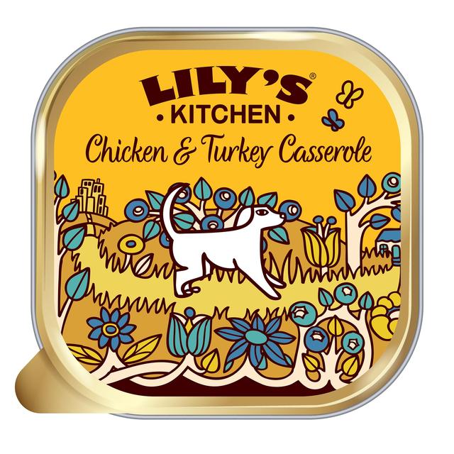 Lily’s Kitchen Chicken & Turkey Casserole for Dogs, 150g