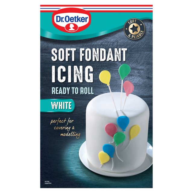 Dr. Oetker Ready to Roll White Fondant Icing, 1kg