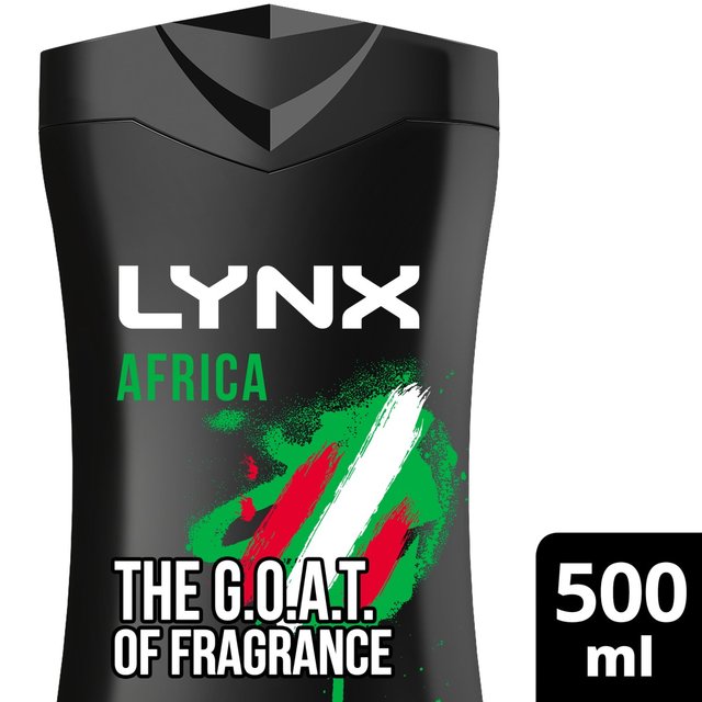 Lynx Africa Body Wash Shower Gel, 500ml