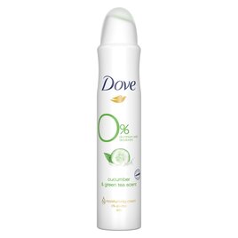 Dove Women 0% Aluminium Cucumber & Green Tea Deodorant Aerosol
