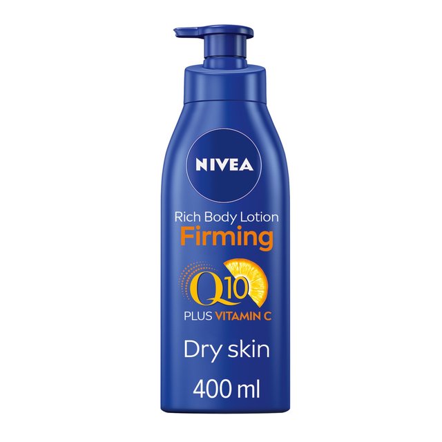 Nivea Q10 + Vitamin C Firming Body Lotion for Dry Skin, 400ml