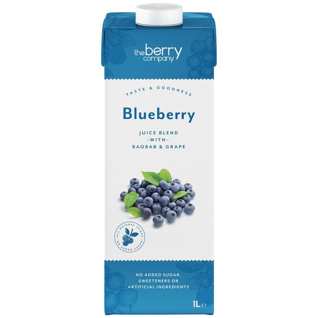 The Berry Company Blueberry & Baobab Juice, 1l
