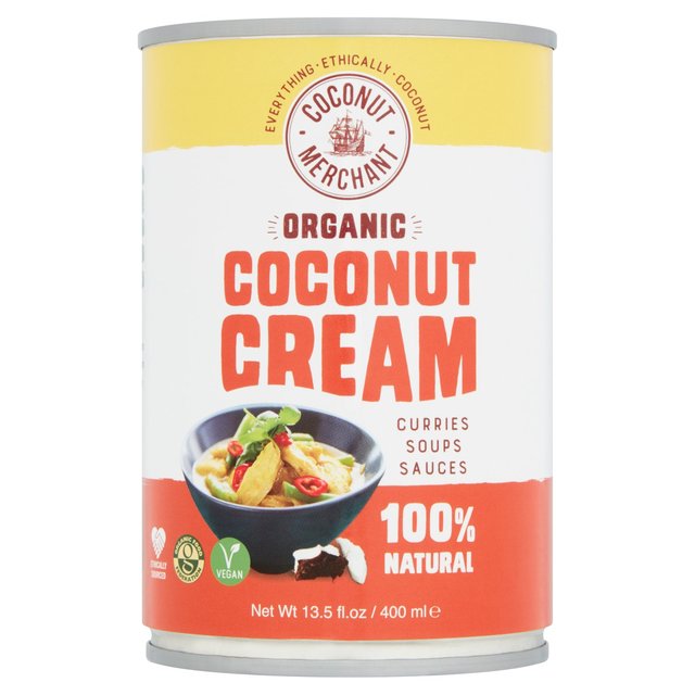 Coconut Merchant Gluten Free Organic Cream, 400ml