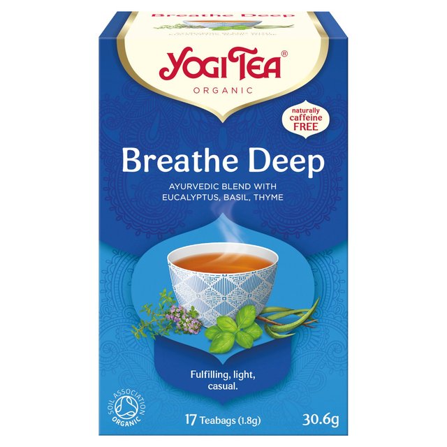 Yogi Tea Organic Breathe Deep Tea Bags, 17 Per Pack