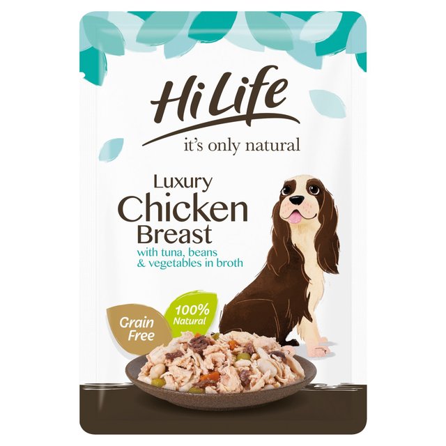 HiLife Its Only Natural, Chicken Breast, Tuna & Garden Veg, 100g