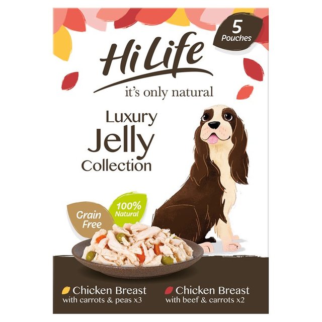 HiLife Its Only Natural, The Jelly Selection, 5 x 100g