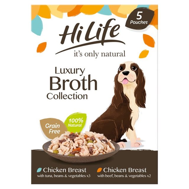 HiLife Its Only Natural, The Broth Collection, 5 x 100g