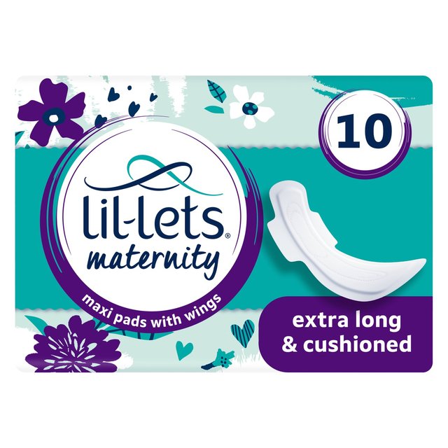 Lil-Lets Maternity Pads, 10 per Pack