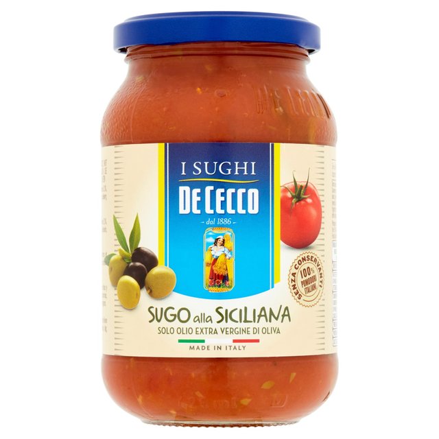 De Cecco Alla Siciliana Pasta Sauce, 400g
