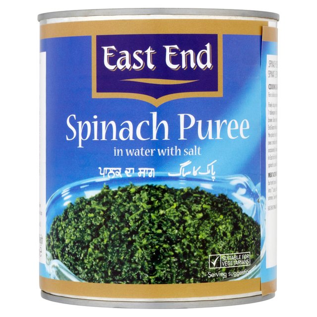 East End Spinach Puree, 795g