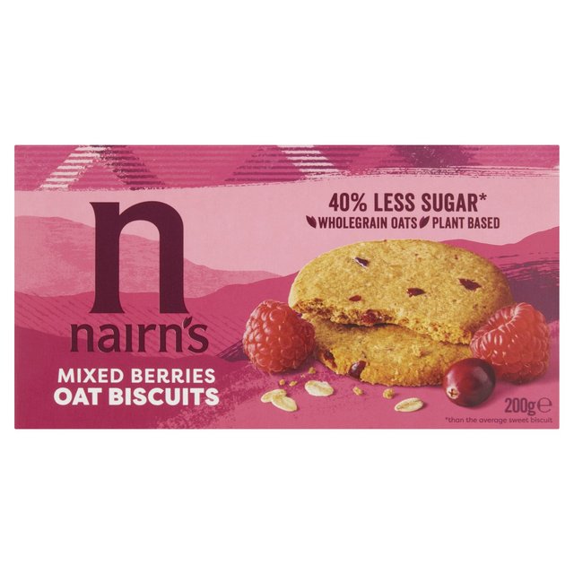 Nairn’s Oat Mixed Berries Biscuits, 200g