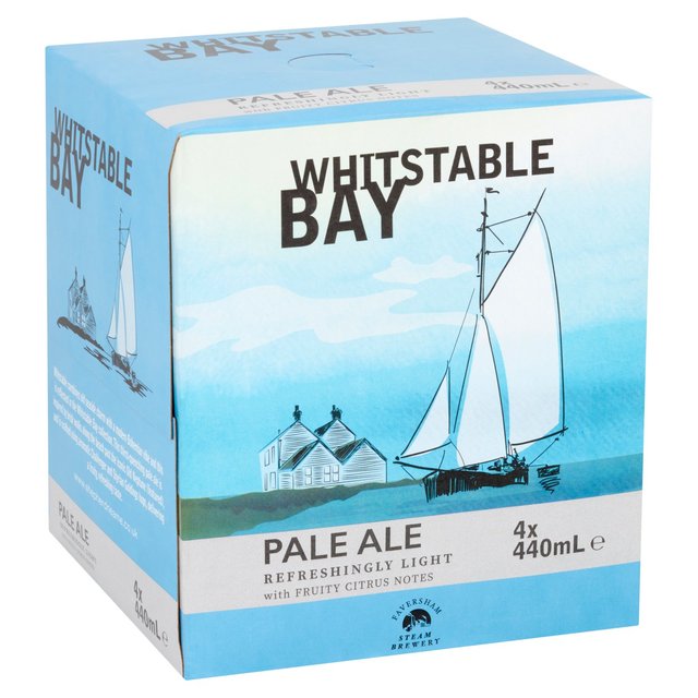 Whitstable Bay Pale Ale Can, 4 x 440ml