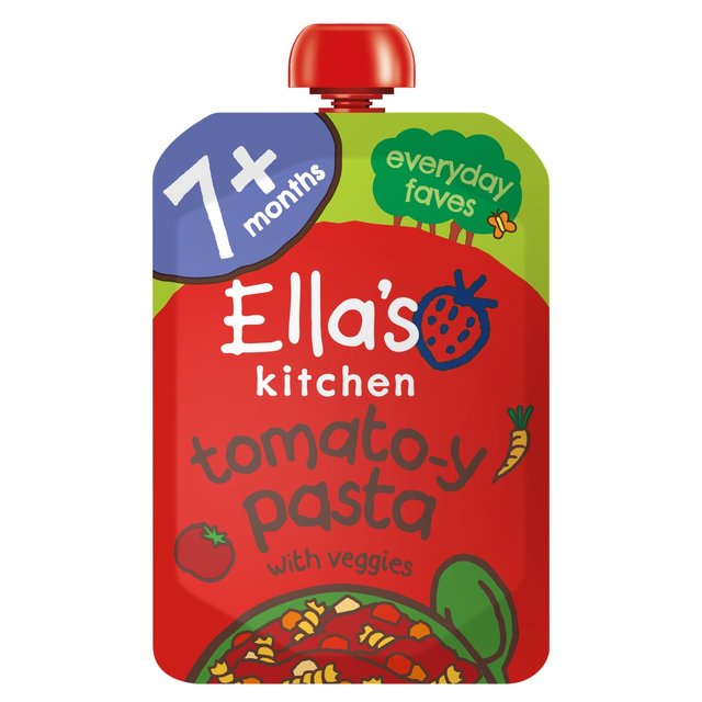 Ella’s Kitchen Tomato-y Pasta Baby Food Pouch 7+ Months, 130g