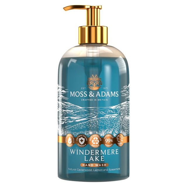 Moss & Adams Windermere Lake Hand Wash, 500ml
