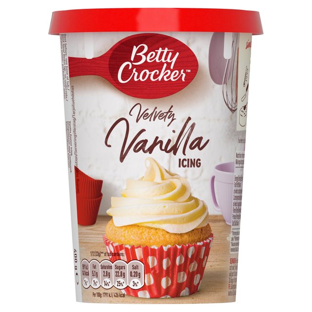 Betty Crocker Velvety Vanilla Icing, 400g