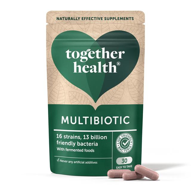 Together Multibiotic Microbiome Support Capsules, 30 Per Pack