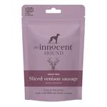 The Innocent Hound Dog Treats, Sliced Venison Sausage