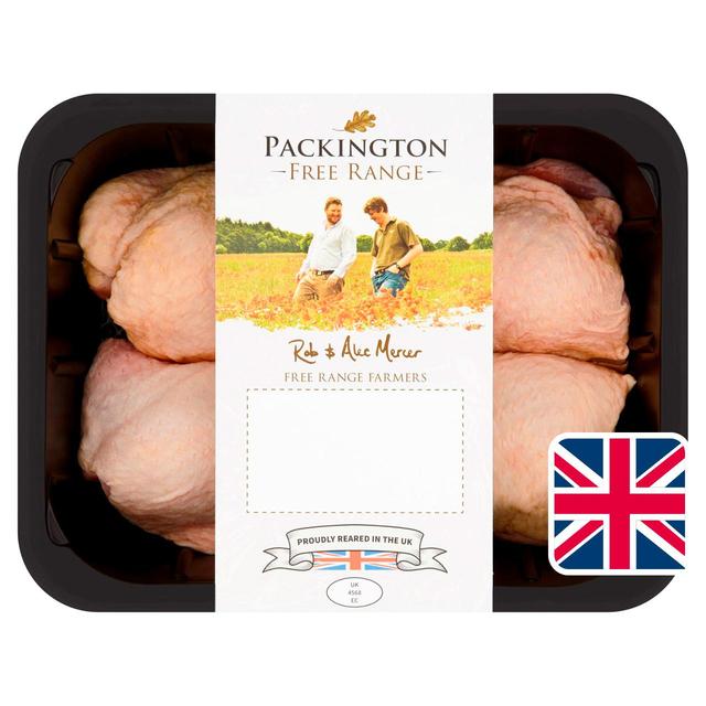Packington Free Range Chicken Thighs, 500g