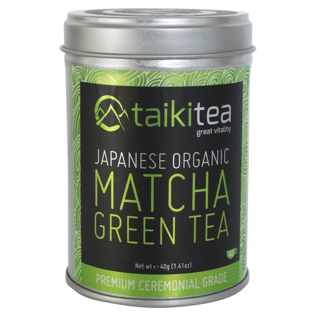 TaikiTea Taiki Tea Premium Organic Ceremonial Matcha Tin, 40g