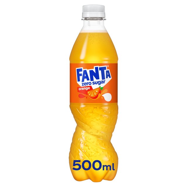 Fanta Zero Orange, 12 x 500ml