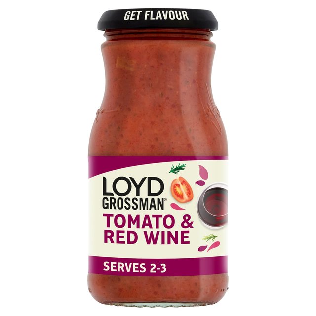 Loyd Grossman Tomato & Red Wine Sauce, 350g