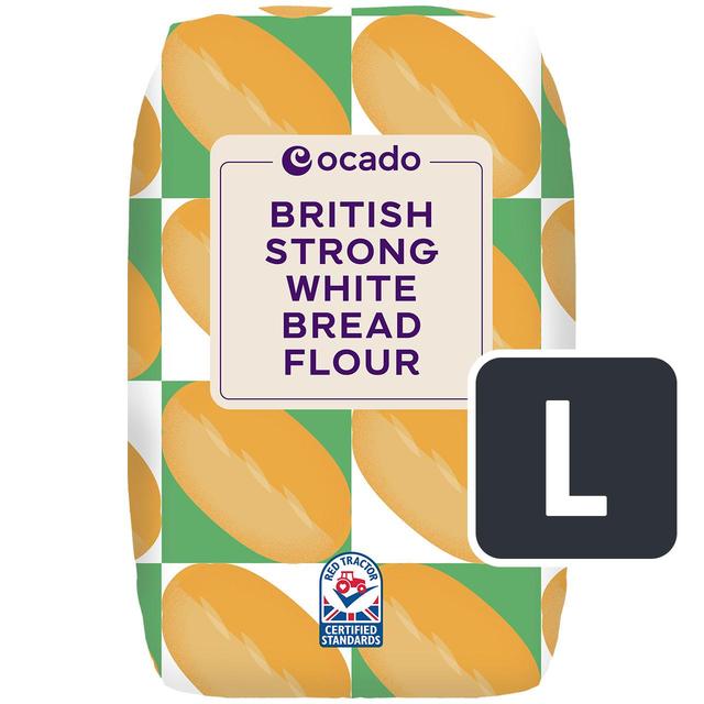 Ocado British Strong White Bread Flour, 1.5kg