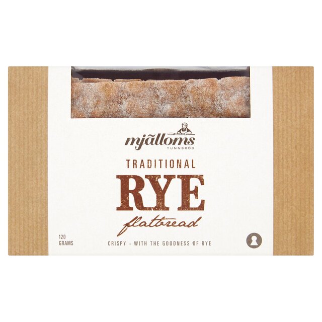 Mjalloms Traditional Rye Flatbread, 120g