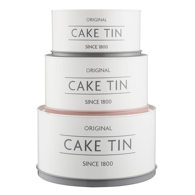 Mason Cash Innovative Cake Tins Set of 3, 3 Per Pack