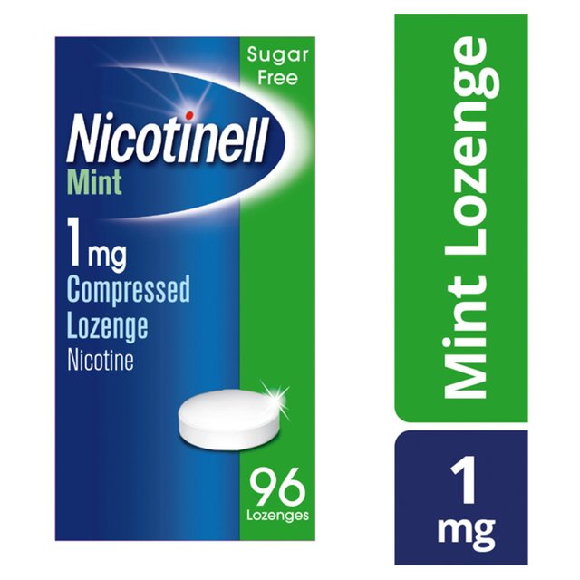 Nicotinell Mint 1mg Sugar Free Lozenge, 96 Per Pack
