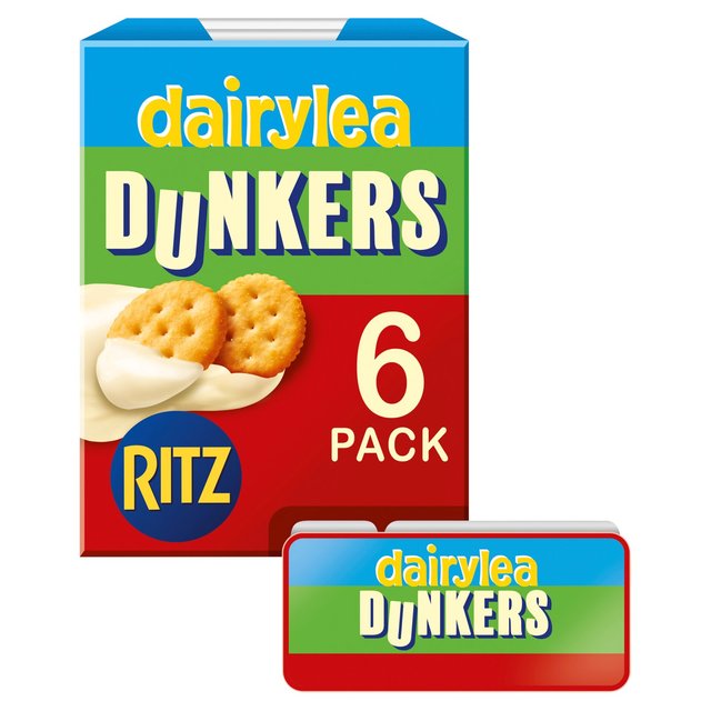 Dairylea Dunkers Ritz Cheese Snacks, 6 x 43g