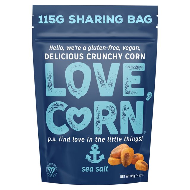 Love Corn Sea Salt Crunchy Corn, 115g