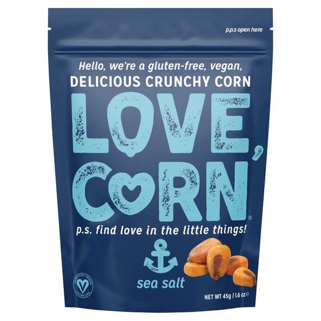 Love Corn Sea Salt Crunchy Corn, 45g