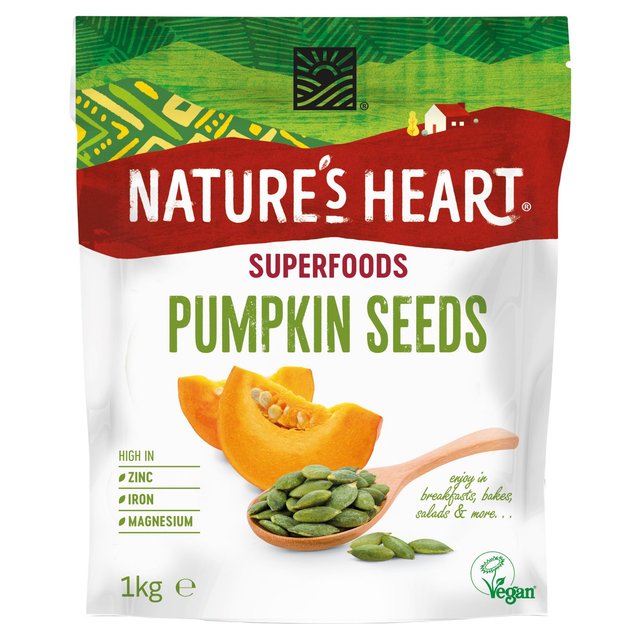 Terrafertil Nature’s Heart Pumpkin Seeds, 1kg
