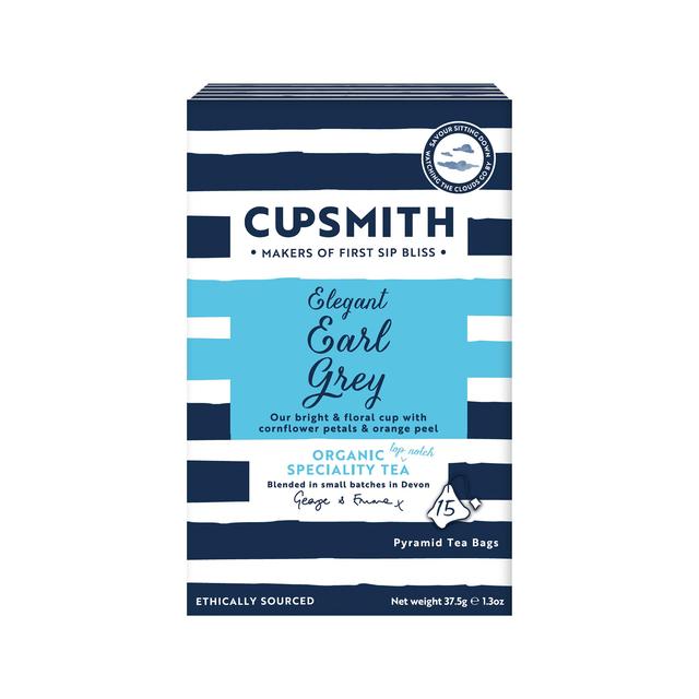 Cupsmith Organic Lady May’s Earl Grey, 15 Per Pack