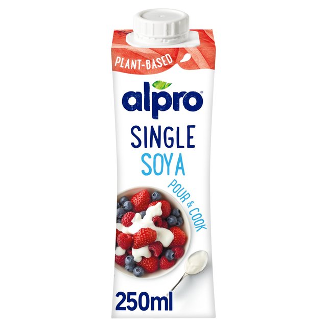 Alpro Soya Chilled Alternative to Single Cream, 250ml