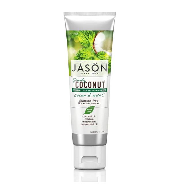Jason Vegan Coconut Strengthening Toothpaste, Coconut Mint, 119g