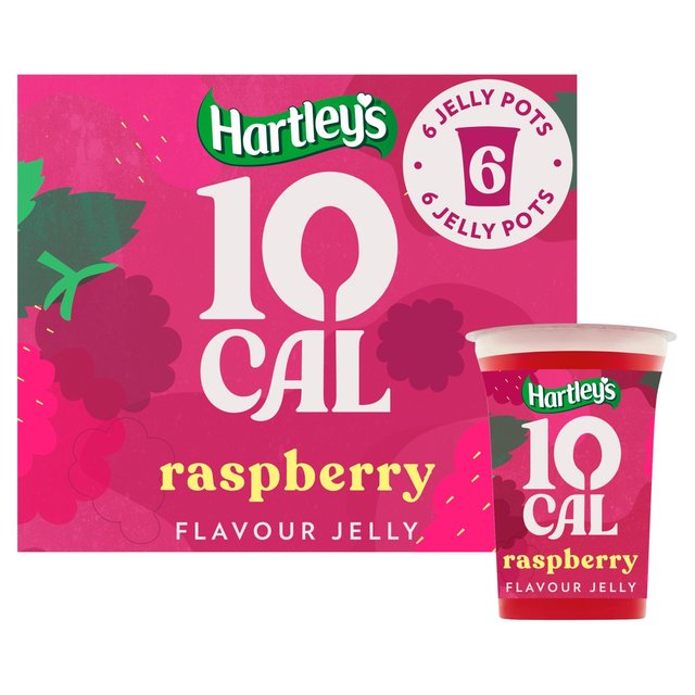 Hartley’s 10cal Raspberry Jelly Multipack, 6 x 175g