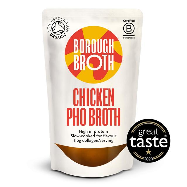 Borough Broth Organic Chicken Pho Broth, 400g