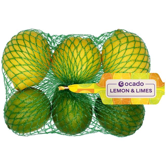 Ocado Lemon & Limes, 6 Per Pack