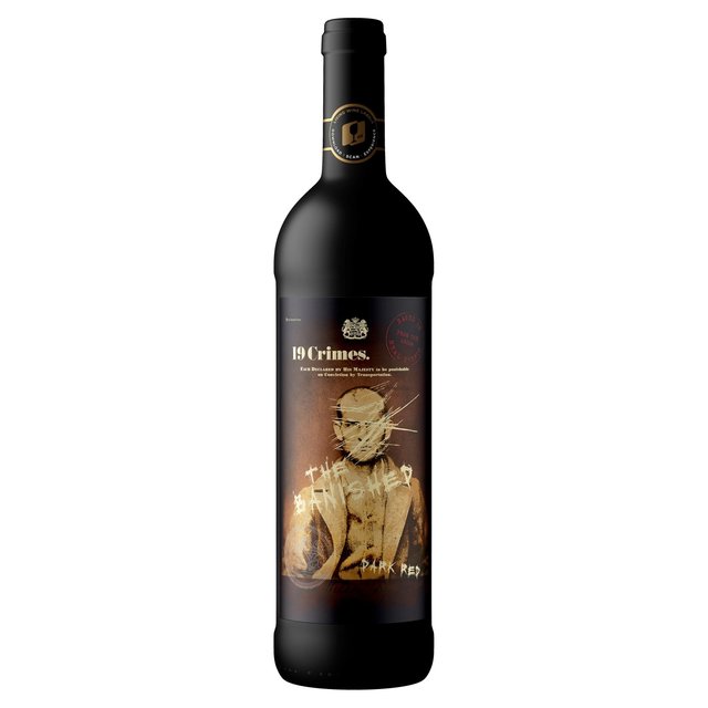 19 Crimes The Banished Dark Red, 75cl