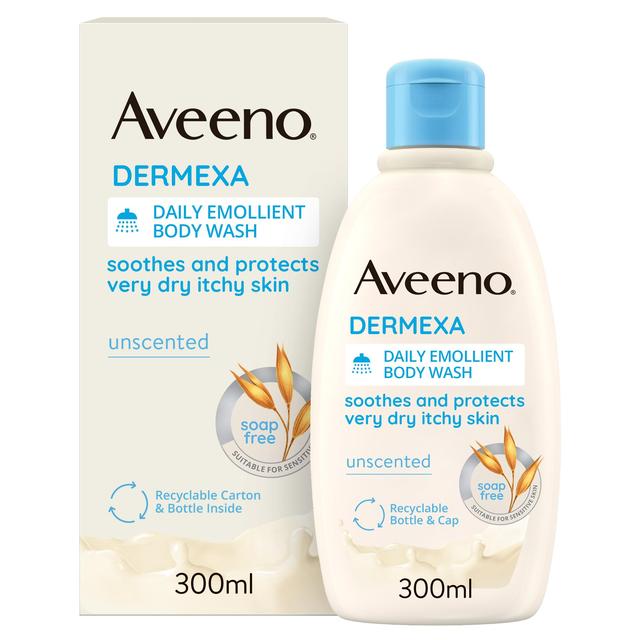 Aveeno Dermexa Daily Emollient Body Wash, 300ml